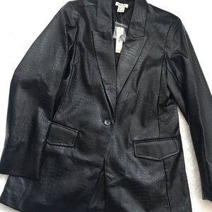 Ariat Faux Leather Blazer